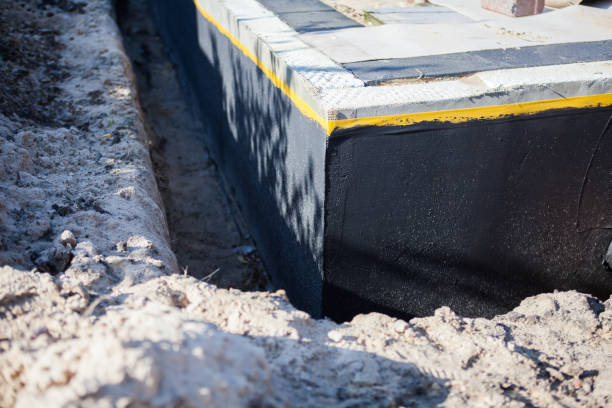 Residential Crawl Space Encapsulation installation at a Cranford, NJ home by SJ Waterproofing Pros